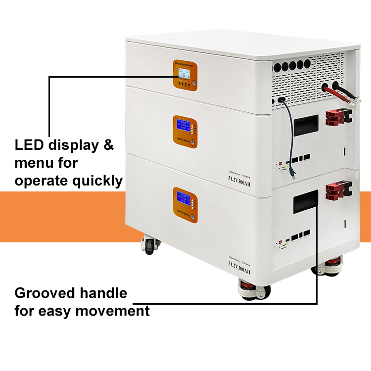 OEM/ODM Stackable Rack Battery | 48V 100Ah-300Ah LiFePO4 for Solar Storage*