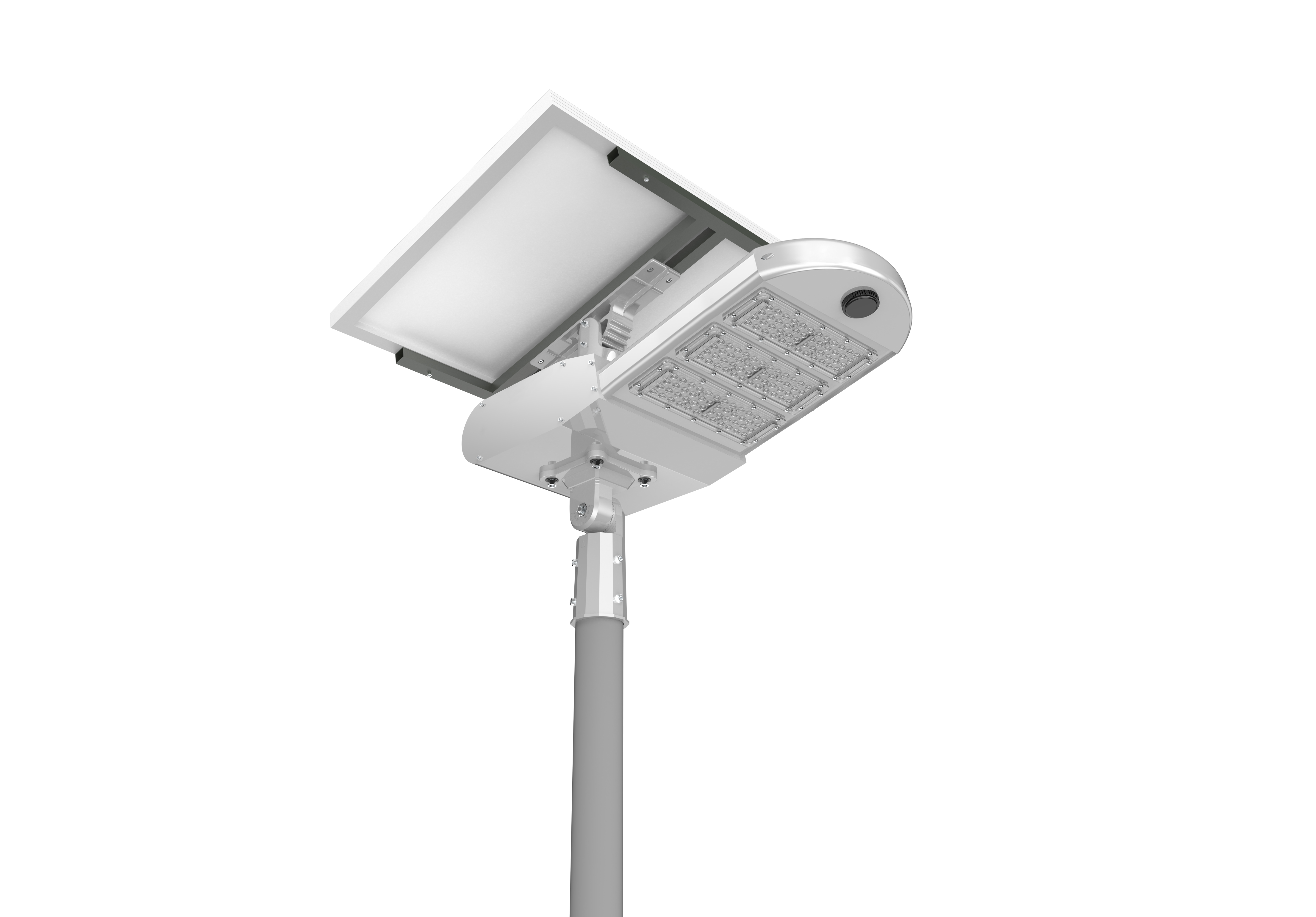 Aesthetic Grey Commercial Street Lighting