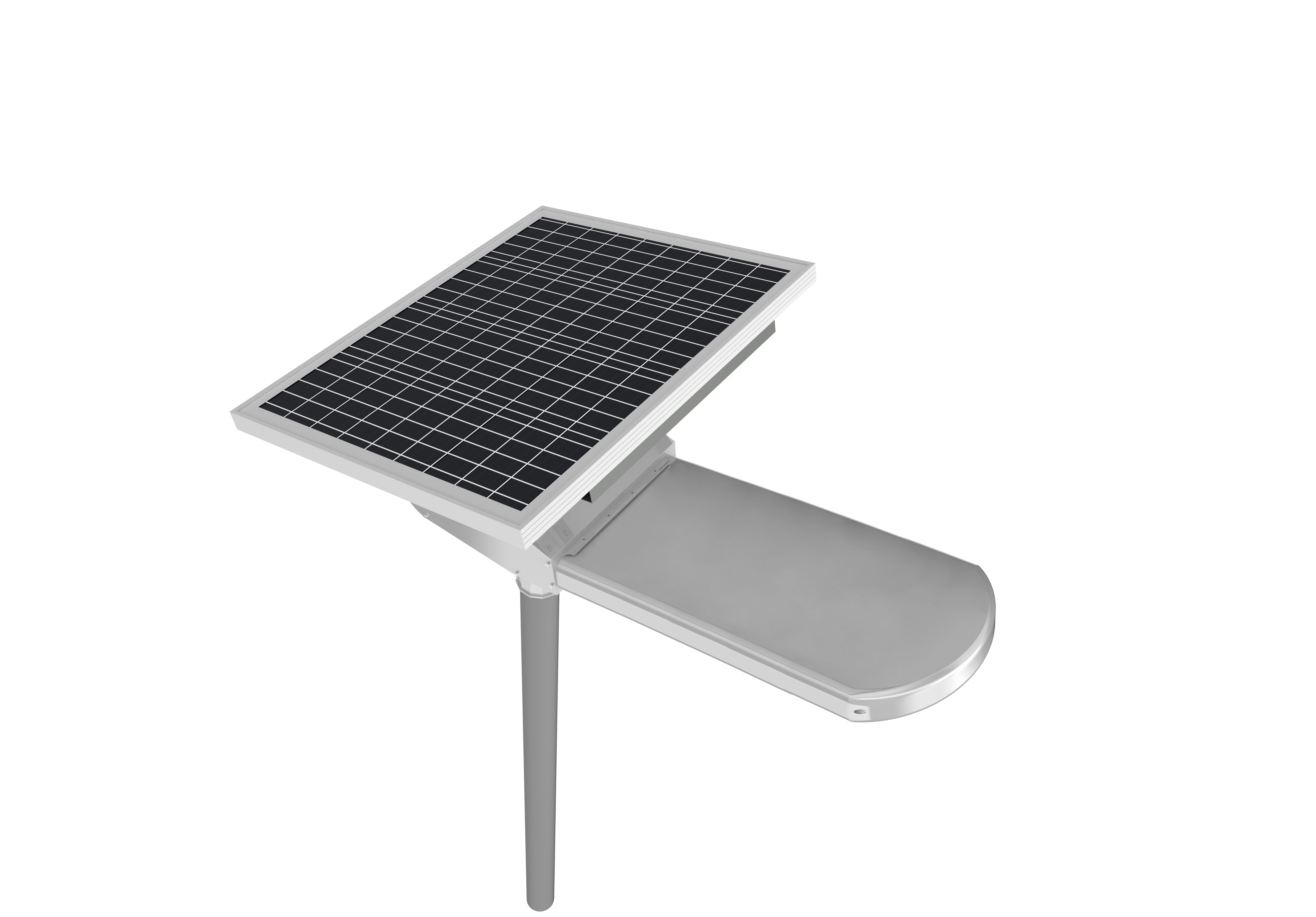 Automated White Commercial Street Lighting