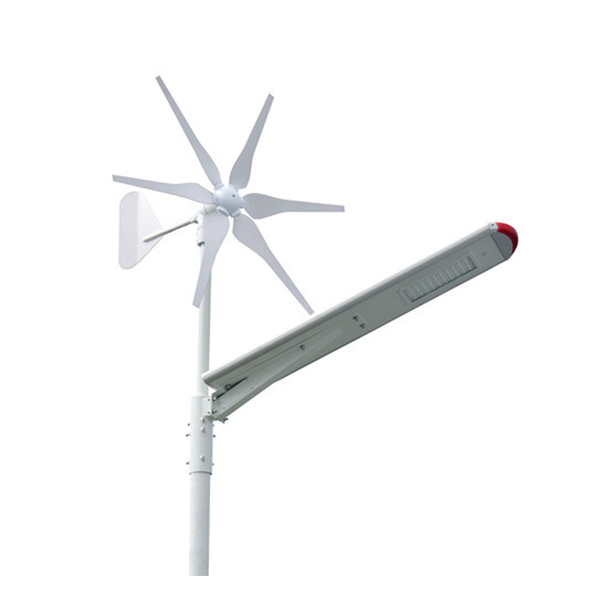 80W Hybrid System IP66 Waterproof Wind Solar Hybrid LED Street Light