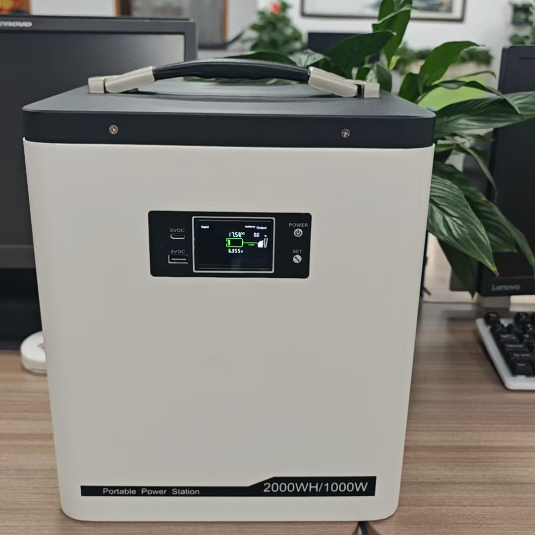 Portable Solar Power Station 500W/1000W/2000W Portable Solar Generator for Outdoor & Home Backup