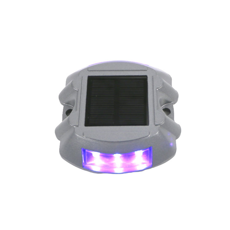 Safety Traffic Signal Flashing Light Solar Road Stud
