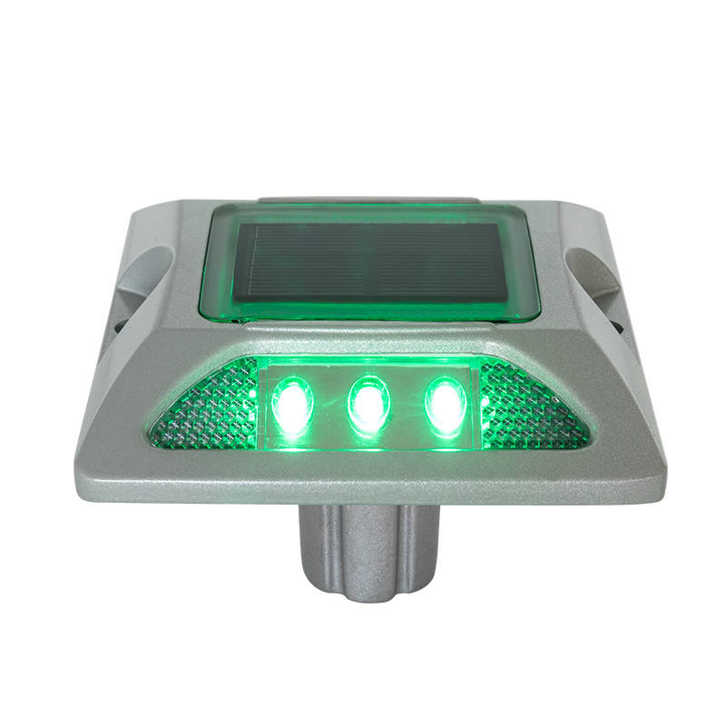  OEM ODM 1 face solar stud road with shank 