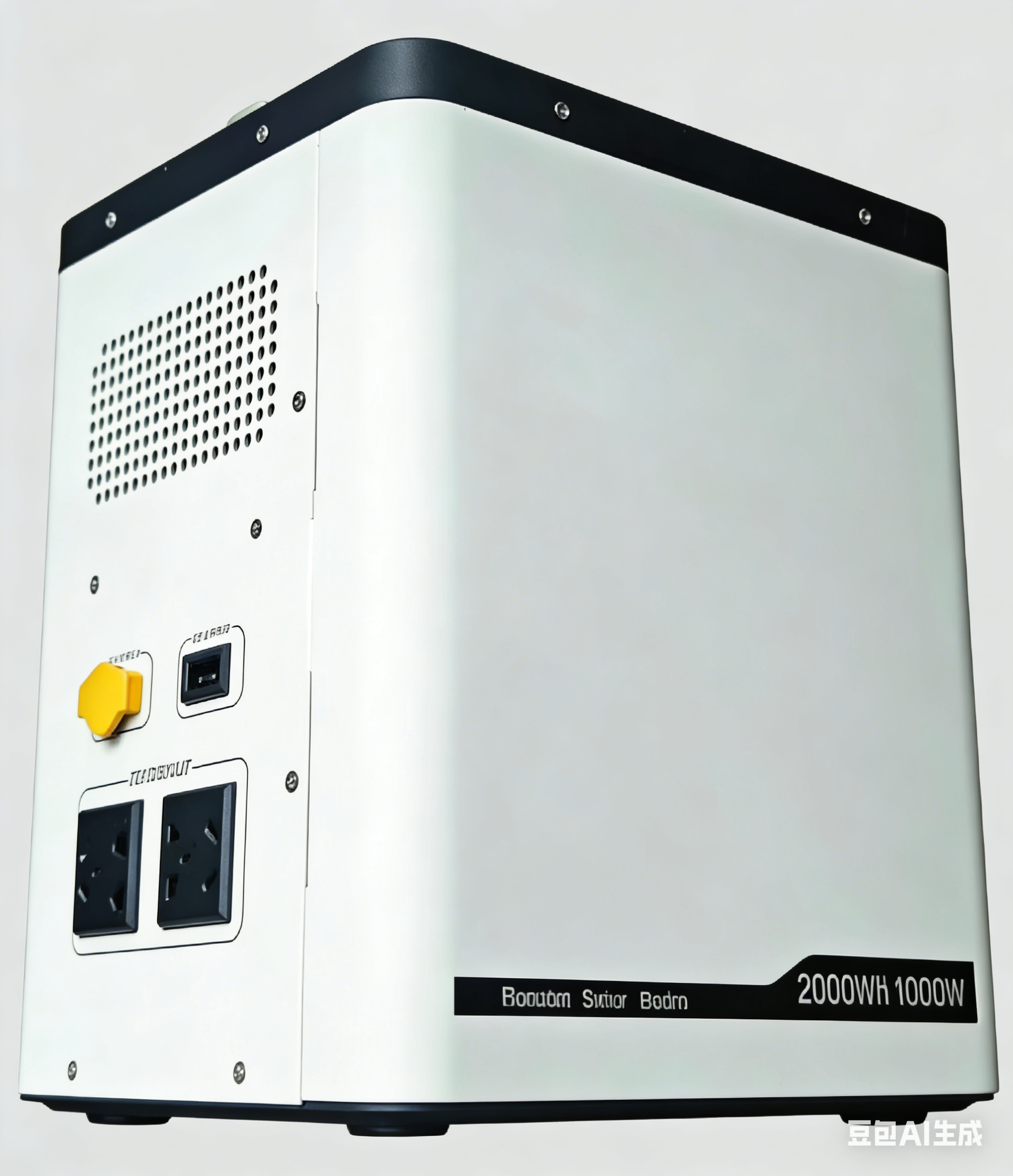 Rechargeable Battery Solar Generator Camping Portable Power Station 1000W