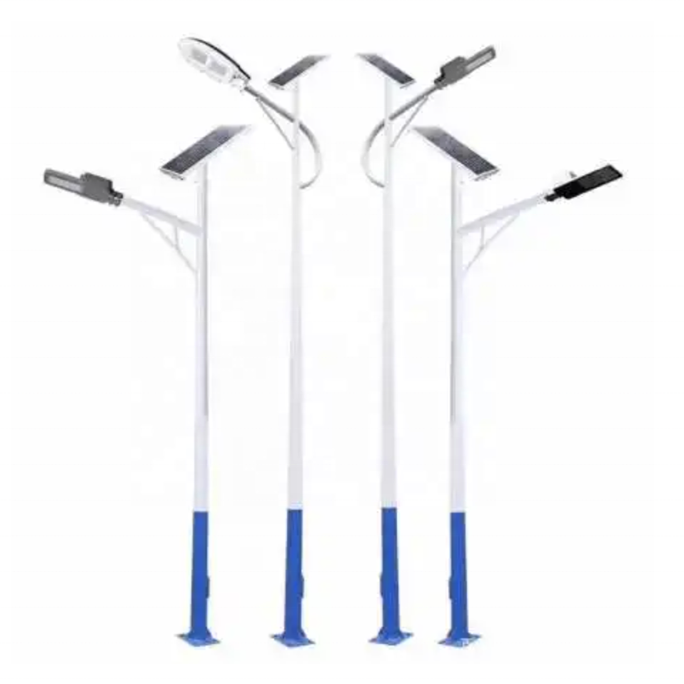 Professional Waterproof Galvanized Custom Street Lamp Pole