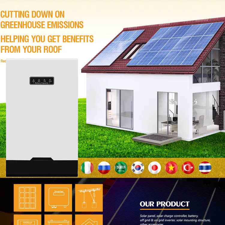 Portable Mobile Off Grid Solar Power Station for Camping