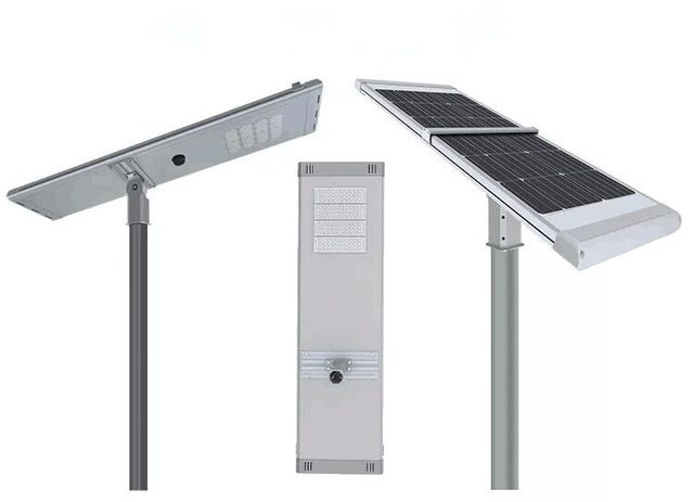 self cleaning solar street lights