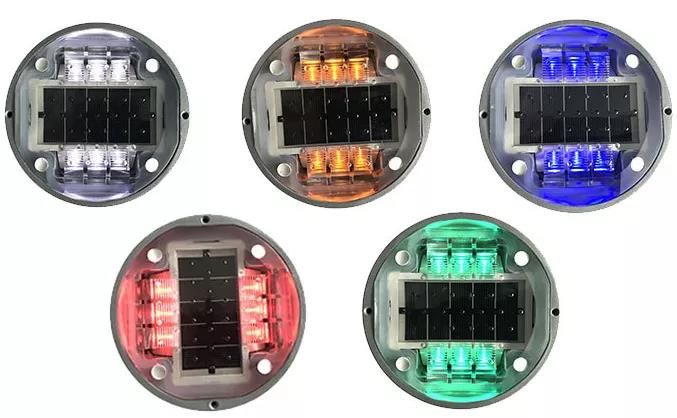 IP68 Heavy Duty Aluminum Cat Eyes Road Stud Solar Raod Stud 