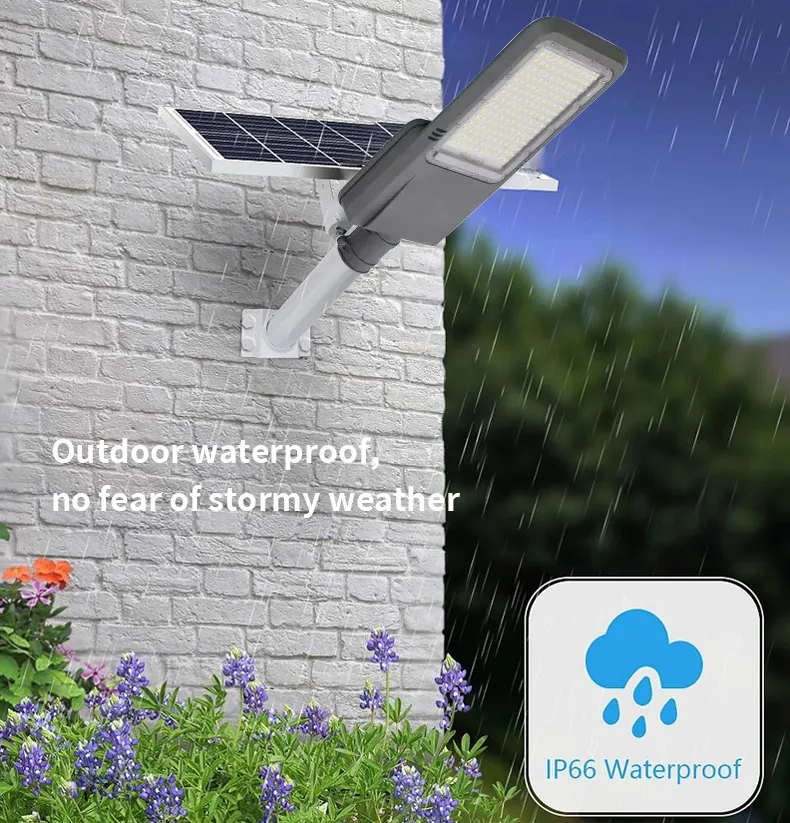 Super Bright Split Solar Light High Quality Automatic Outdoor Waterproof All in Two Solar LED Street Light Road Light 50W 80W 100W 150W