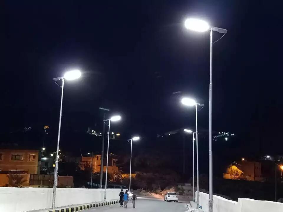 90W Solar Led Street Light with Lithium Battery
