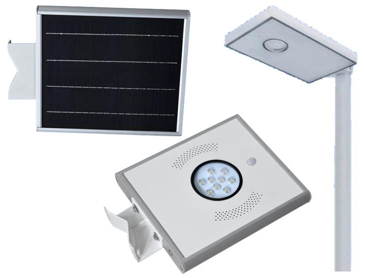 All in One Integrated Solar LED Street Garden Light