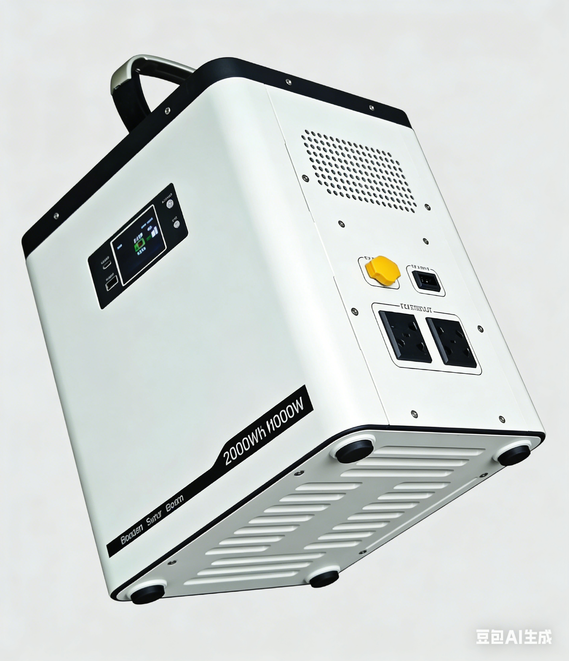 Rechargeable Battery Solar Generator Camping Portable Power Station 1000W