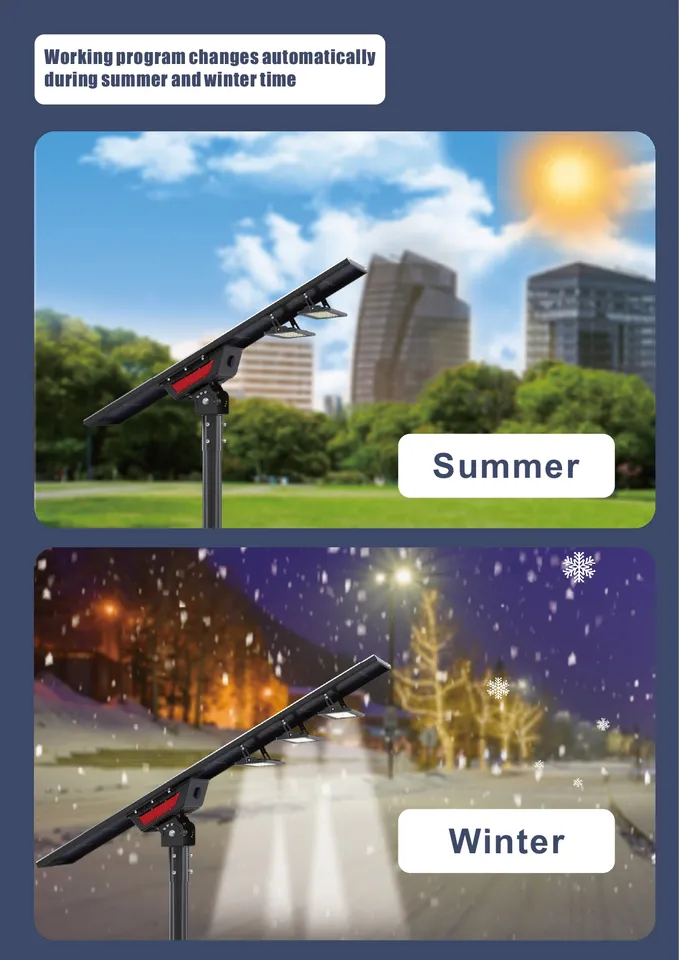 60W Outdoor Aluminum Road Solar LED Street Lights