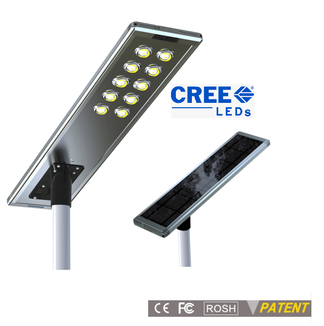 100W ntegrated Solar Led Street Light