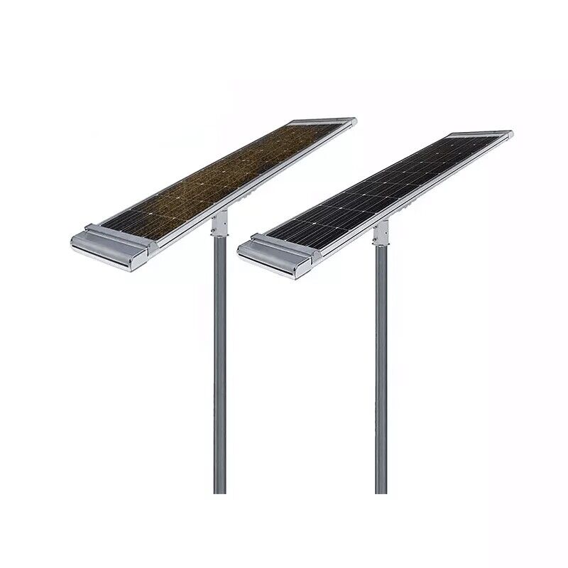 self cleaning solar street lights