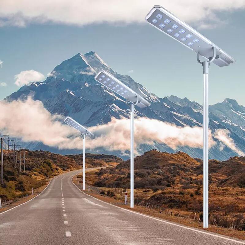 90W Solar Led Street Light with Lithium Battery